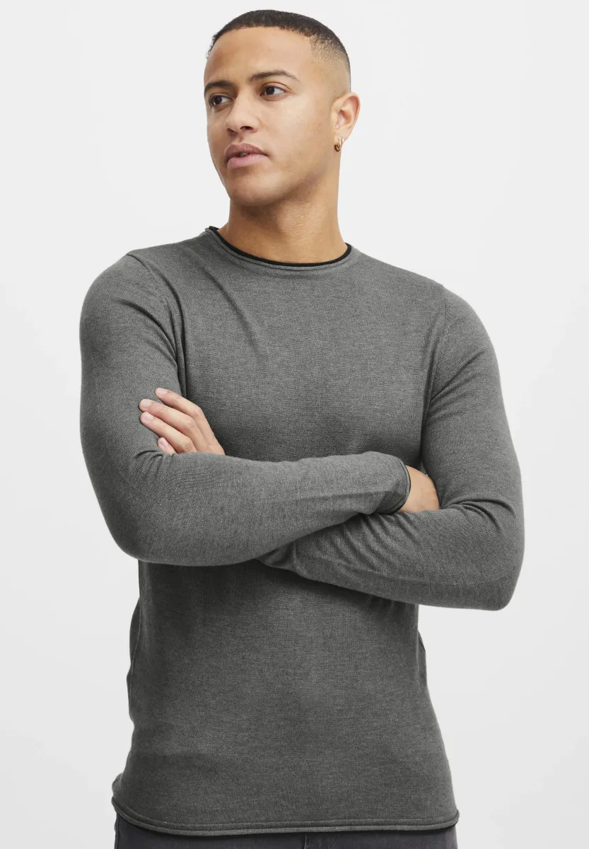 BHOdin - Strickpullover - dark grey