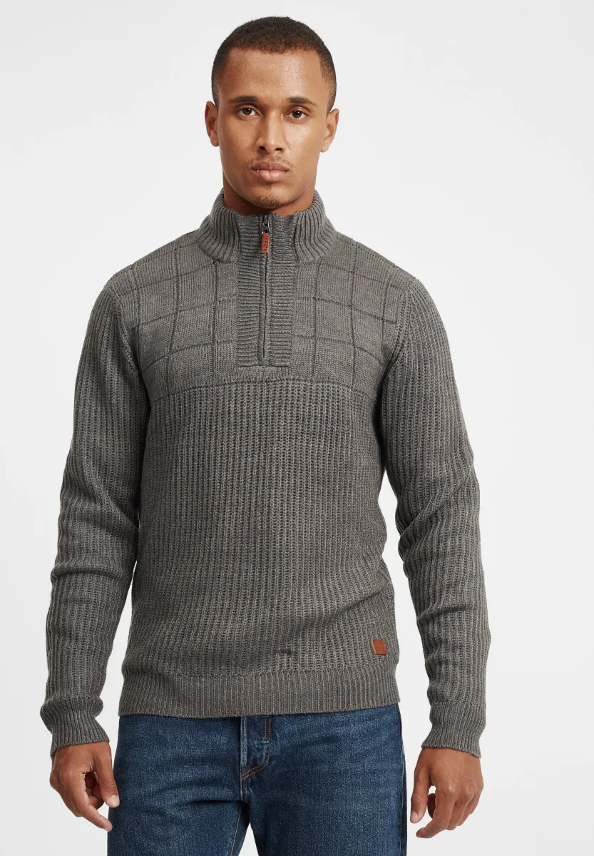BHOstuta - Strickpullover - charcoal mix