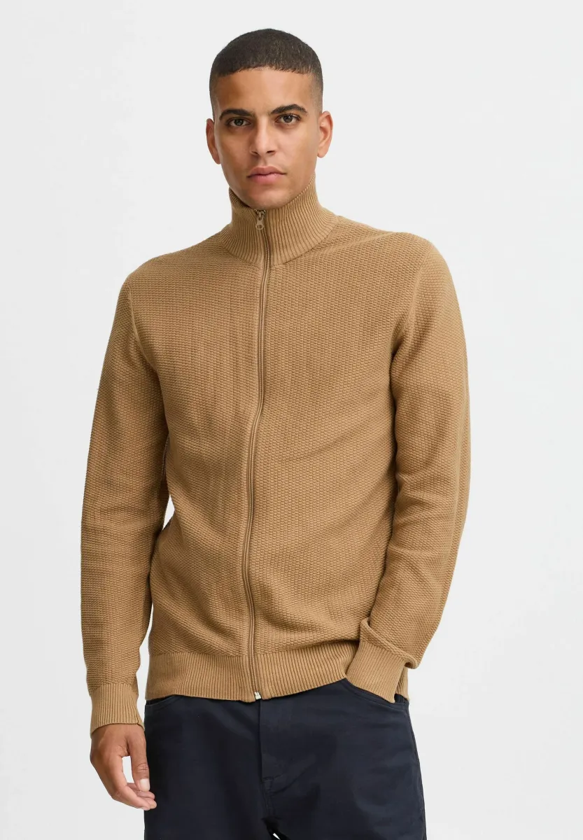 BHPULLOVER - Strickjacke - otter