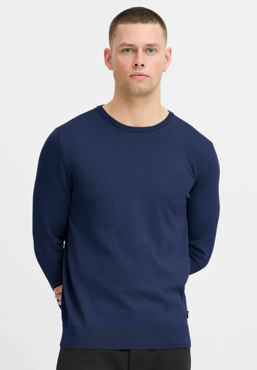 BHPullover - Strickpullover - dress blues