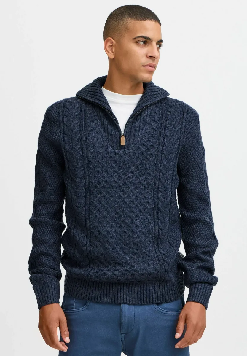 BHPULLOVER - Strickpullover - dress blues
