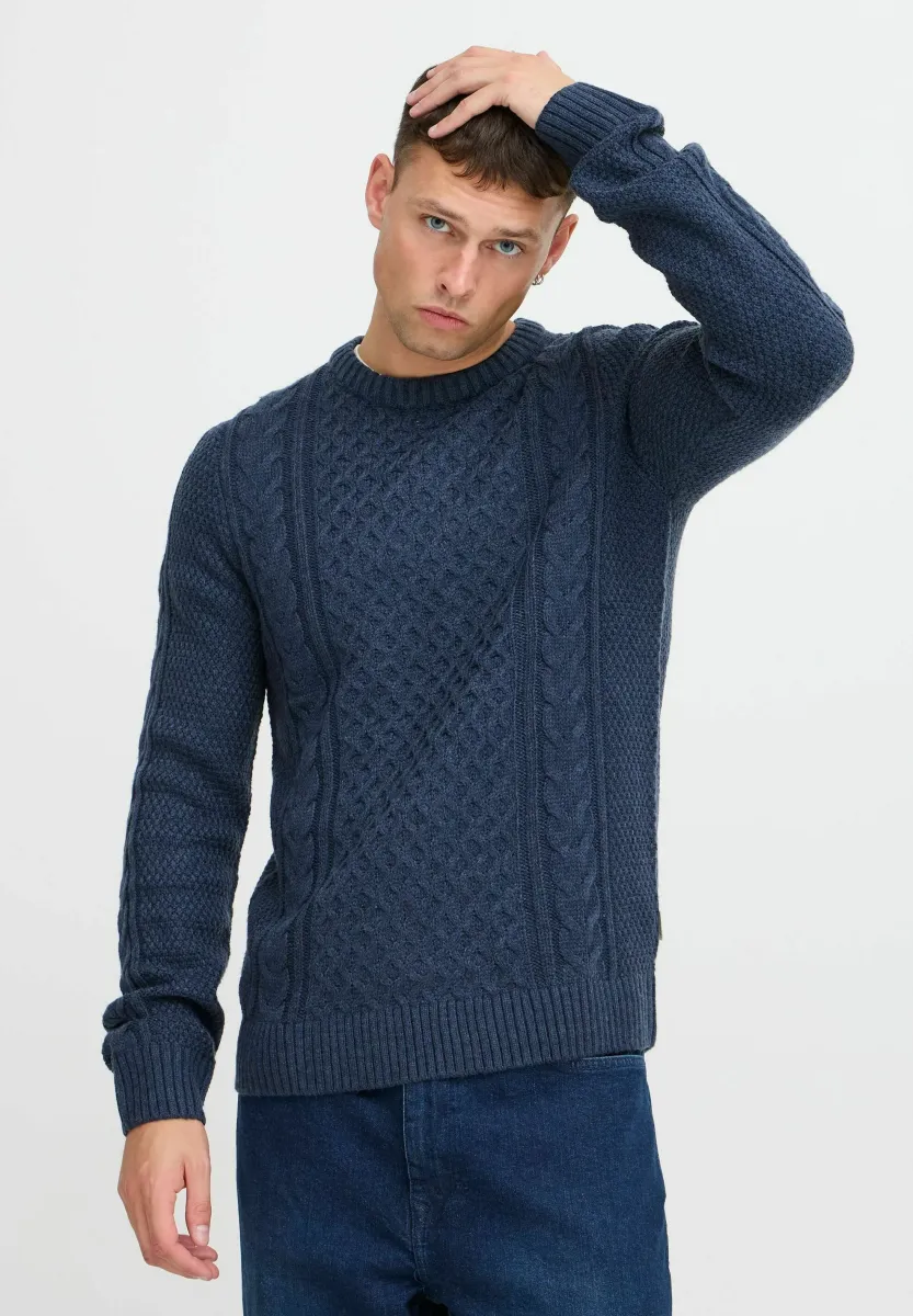 BHPullover - Strickpullover - dress blues