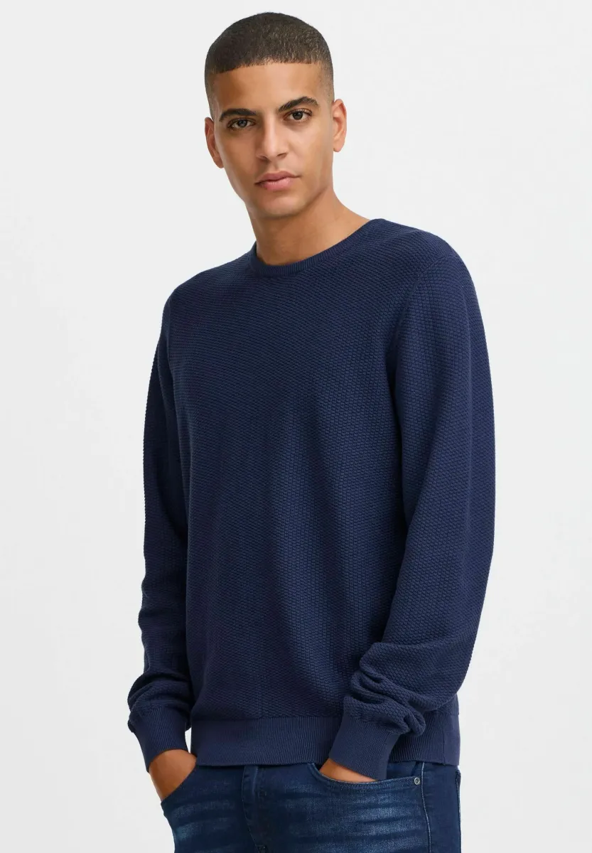 BHPULLOVER - Strickpullover - dress blues