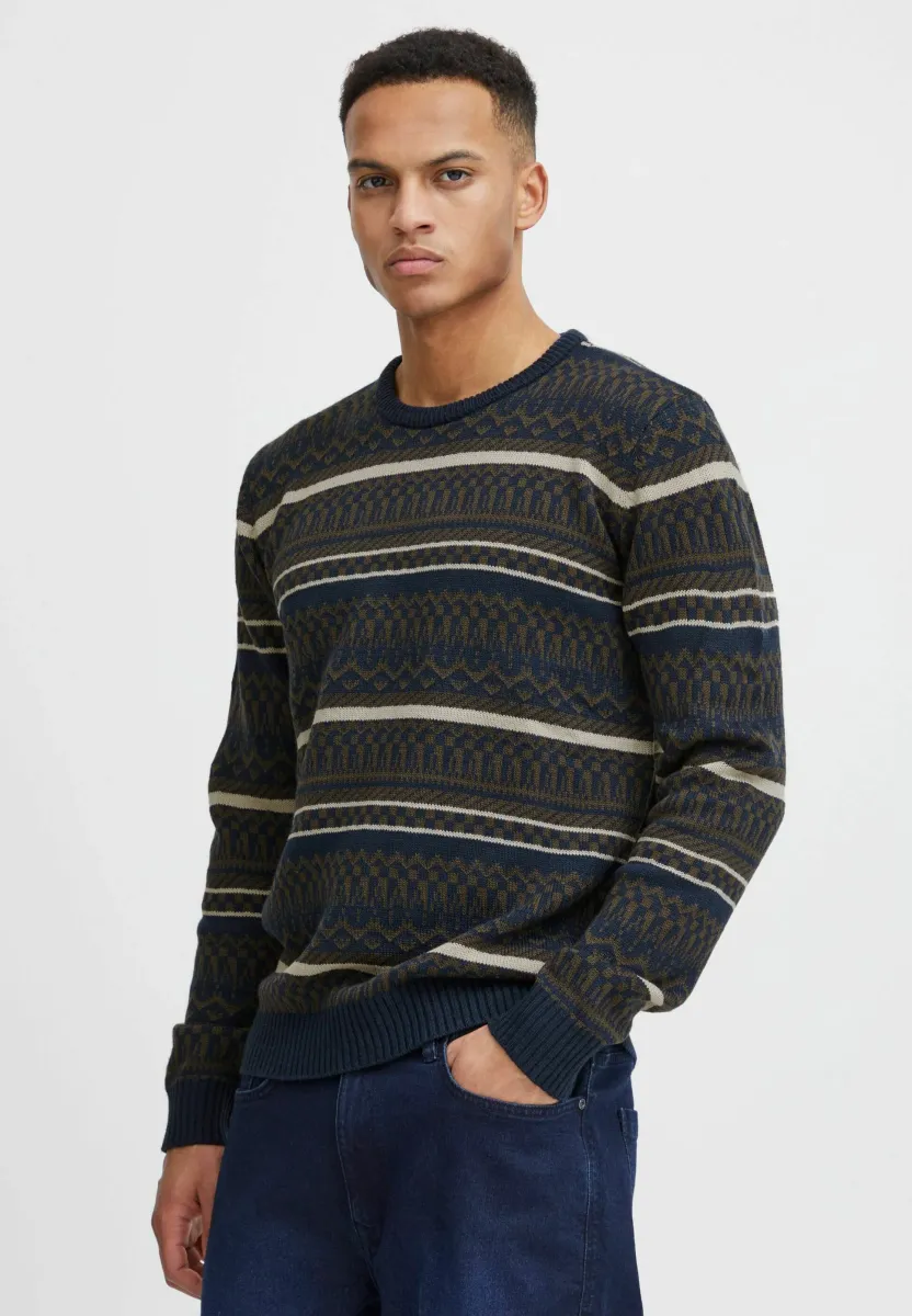 BHPullover - Strickpullover - dress blues