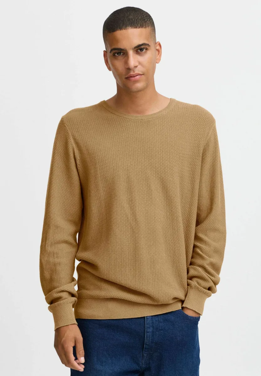 BHPULLOVER - Strickpullover - otter