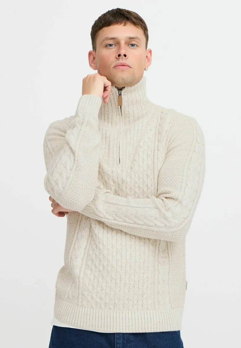 BHPULLOVER - Strickpullover - vanilla ice