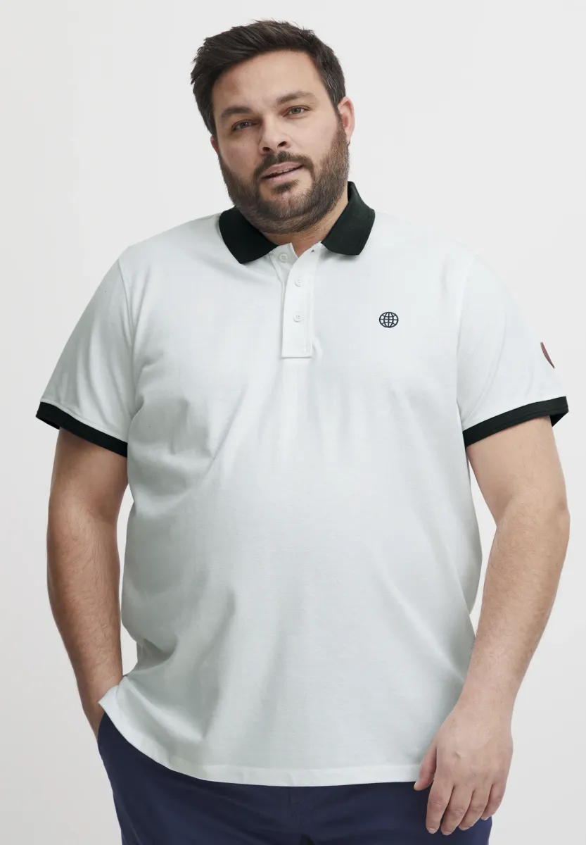 BHRALF BIG & TALL - Poloshirt - white
