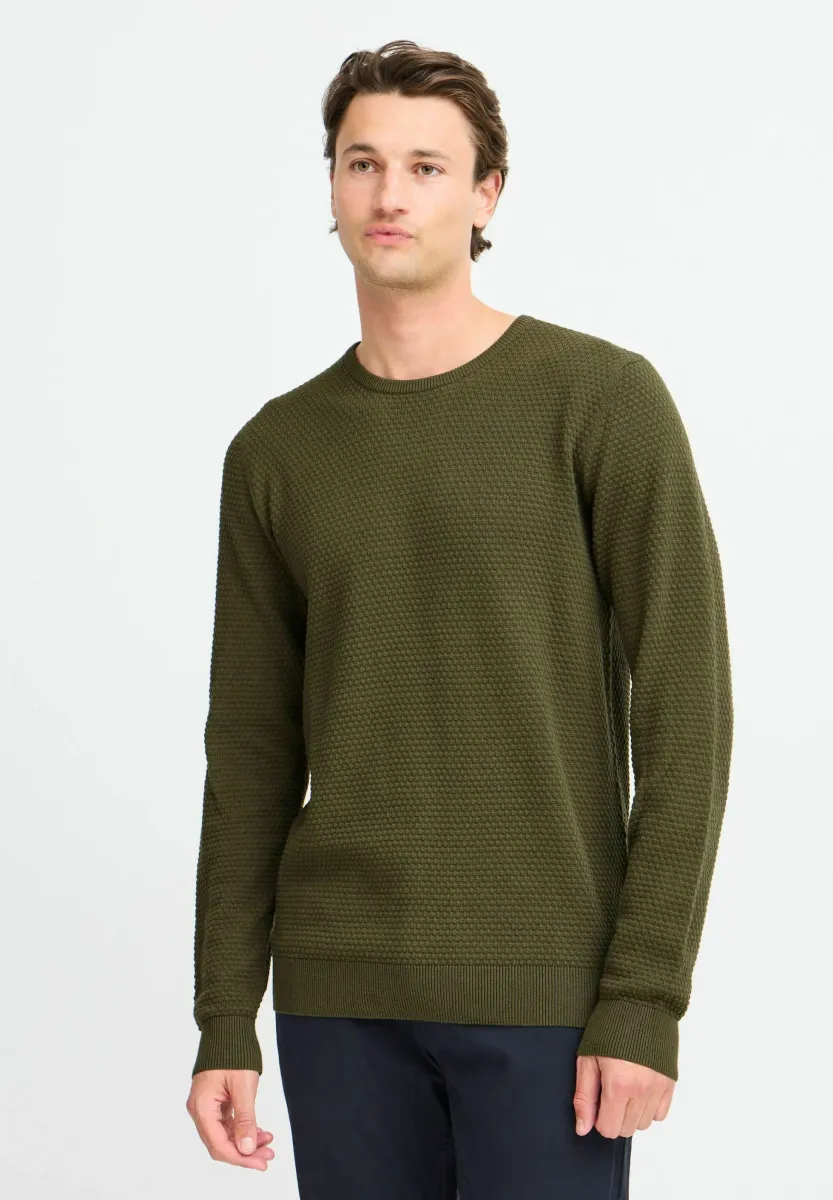 BHREDHILL - Strickpullover - forest night
