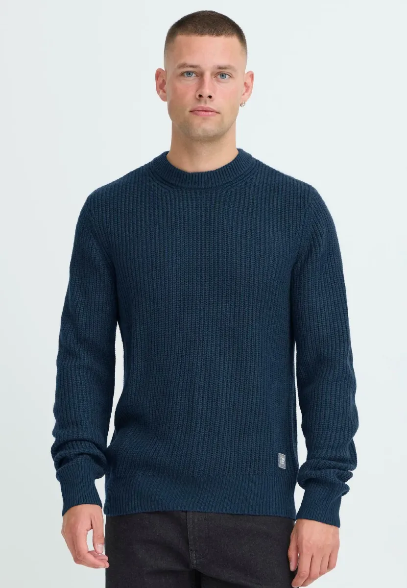 BHRIBI - Strickpullover - dress blues