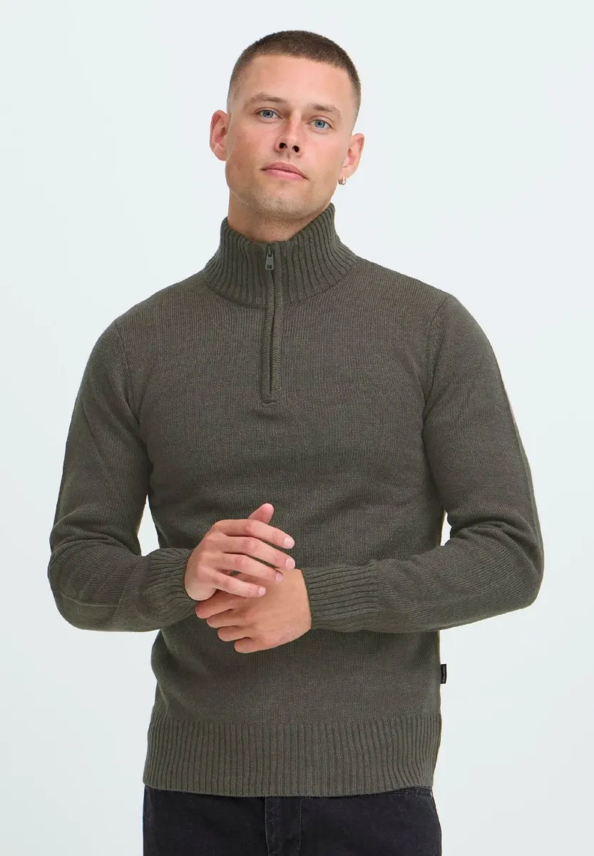 BHRYCE - Strickpullover - charcoal mix