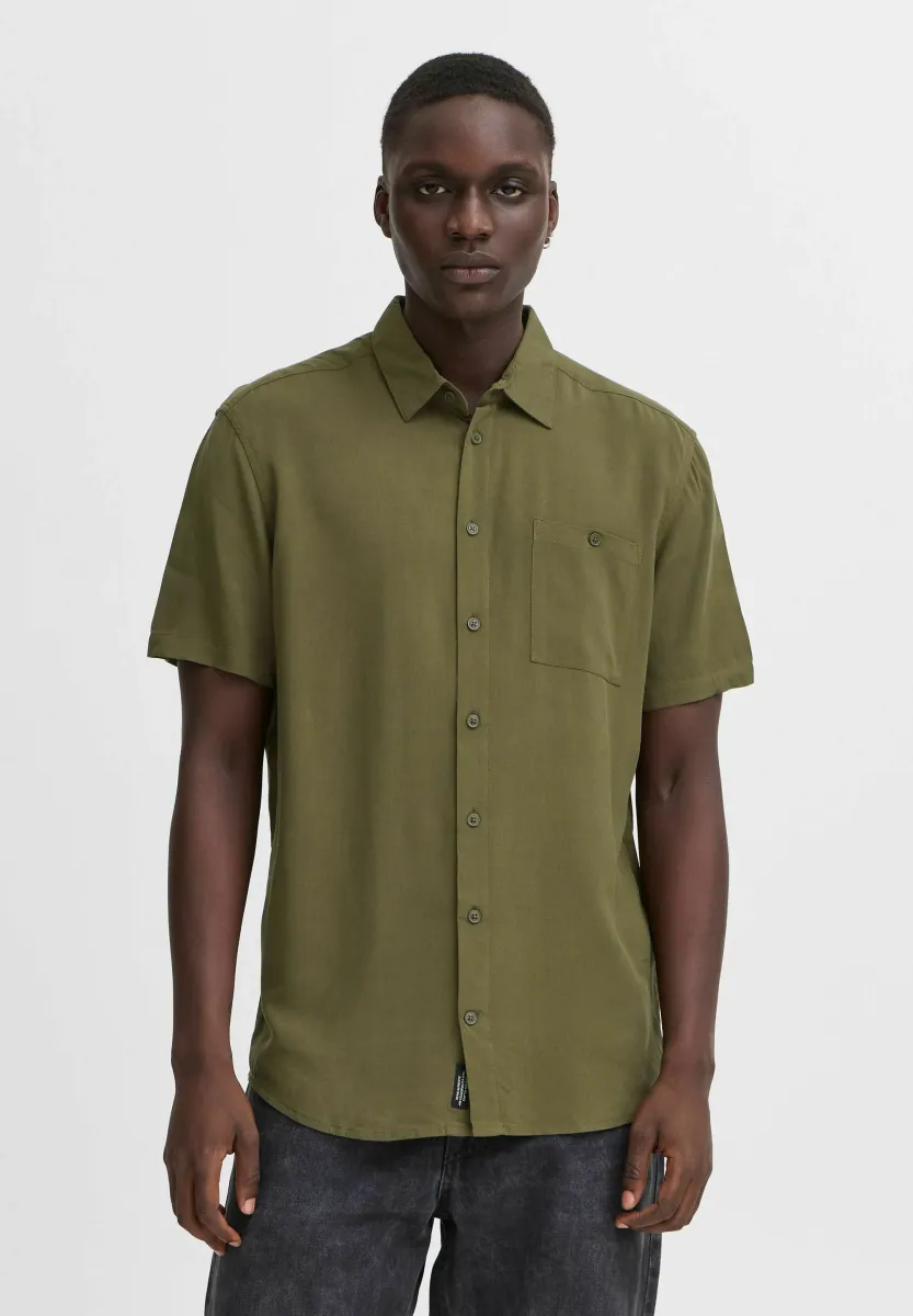 BHSHIRT - Hemd - olive night