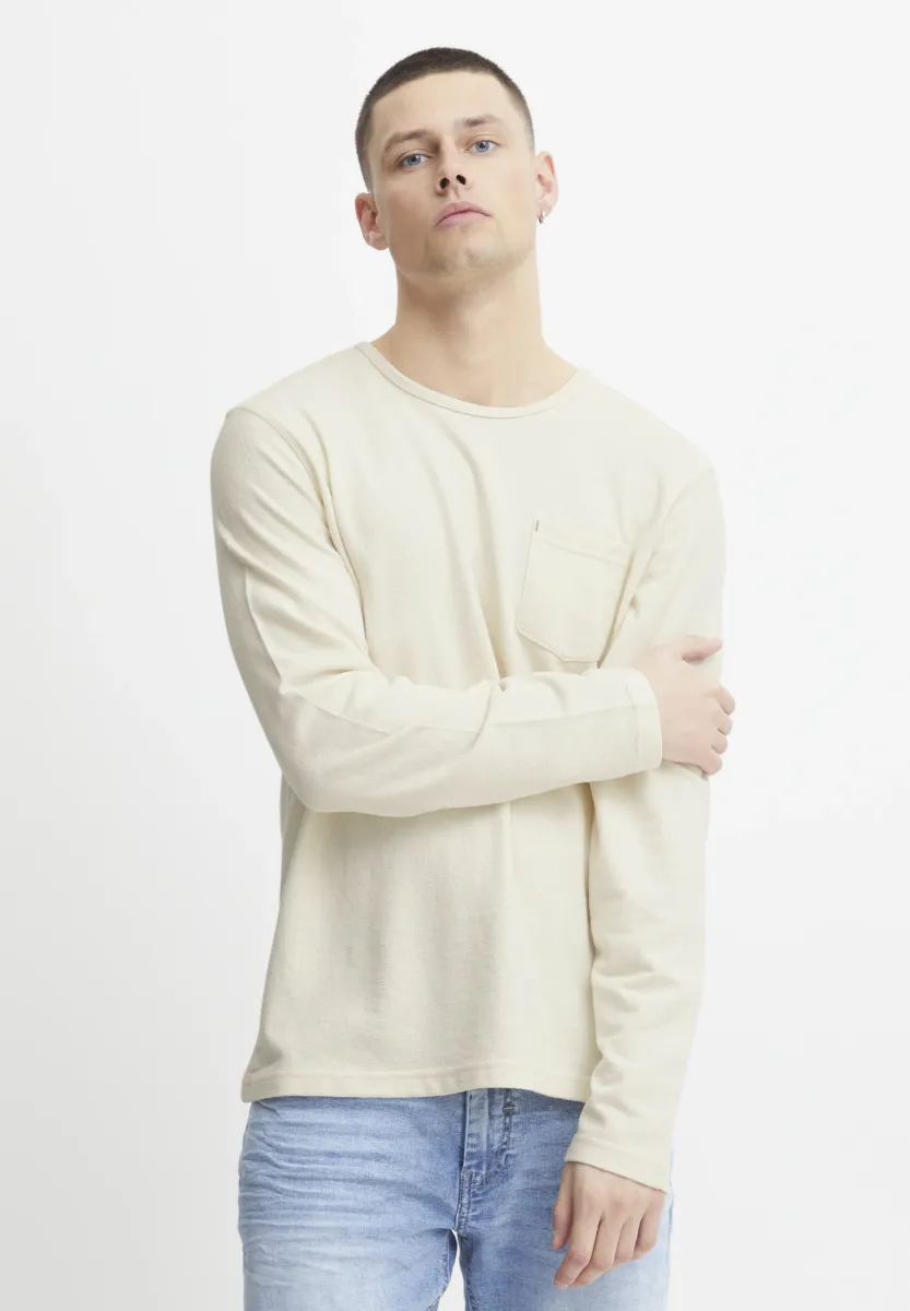 BHTEE - Strickpullover - cloud cream