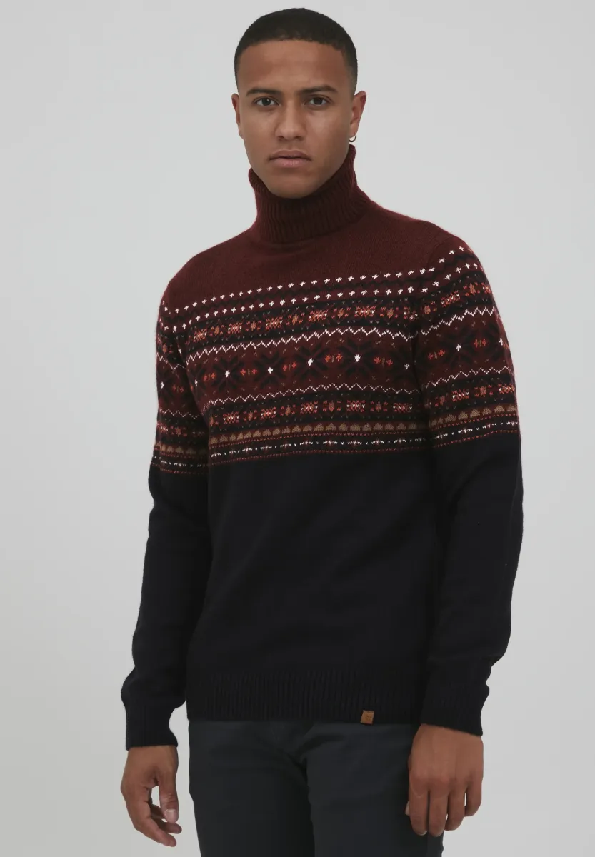 BHTJESSE - Strickpullover - black