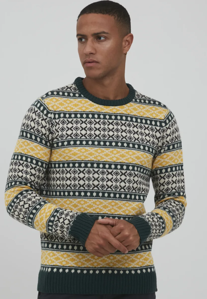 BHTjorben - Strickpullover - sea moss