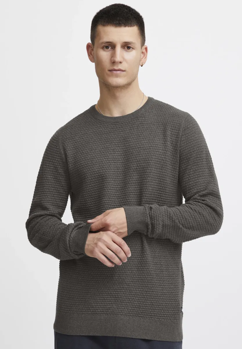 BHZAP - Strickpullover - pewter mix
