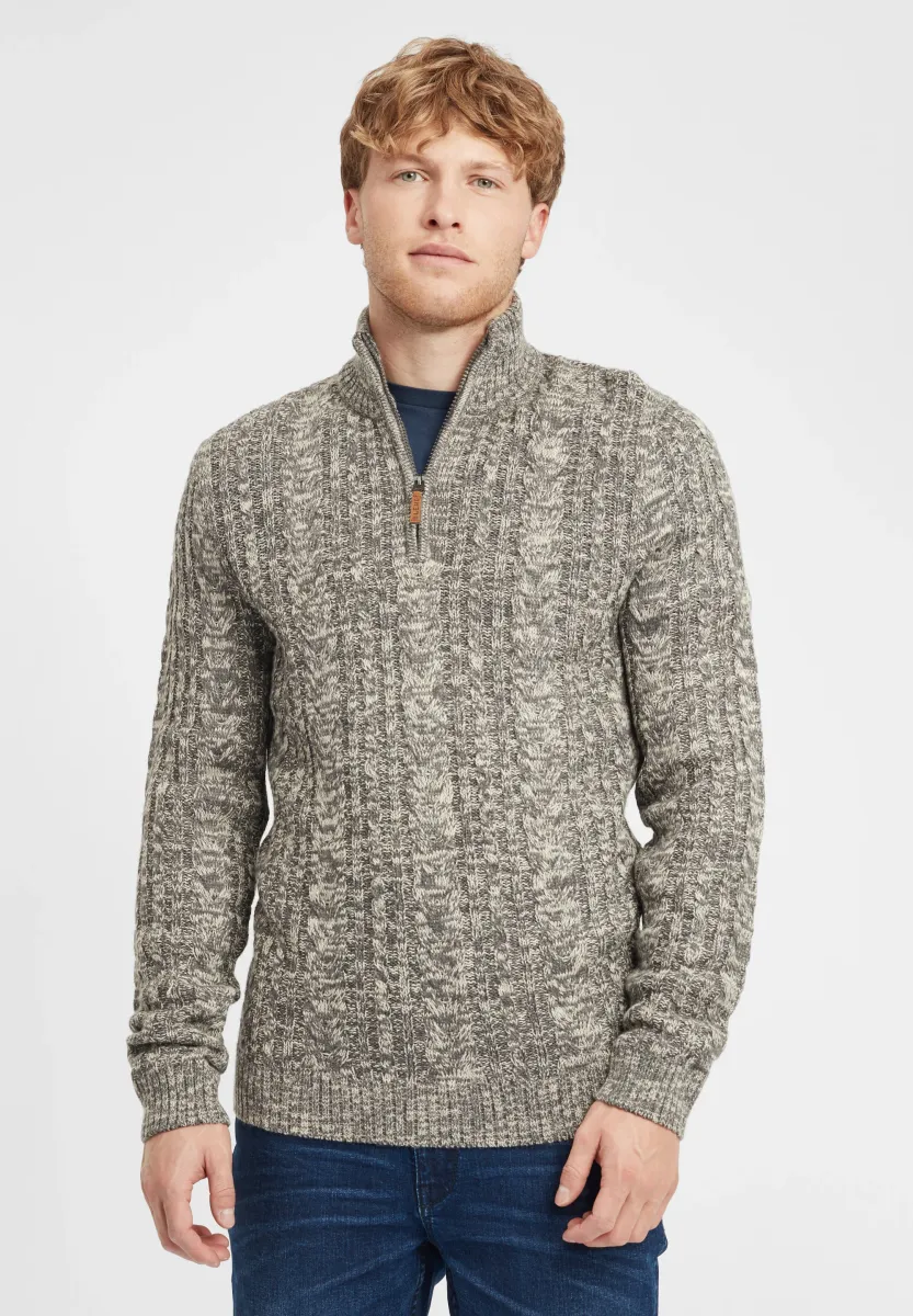 BHZotem - Strickpullover - pewter mix