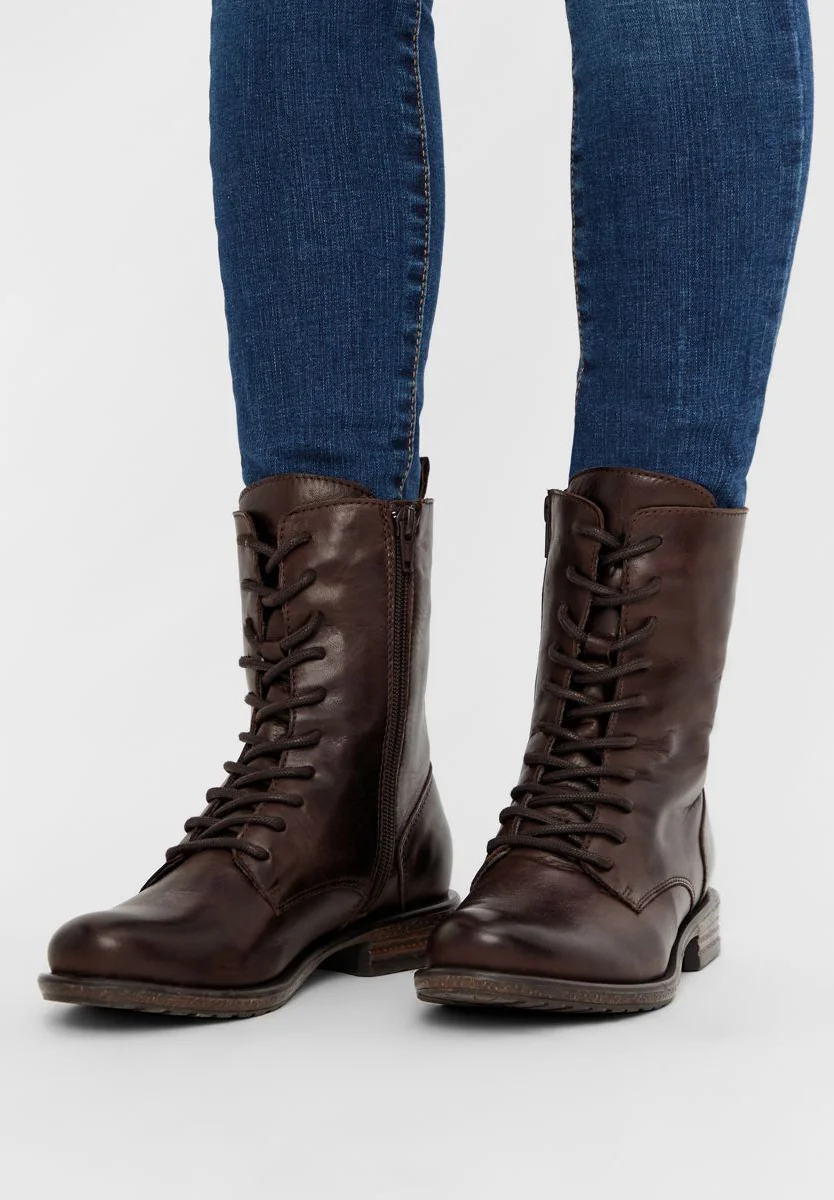 BIADANELLE - Schnürstiefel - dark brown