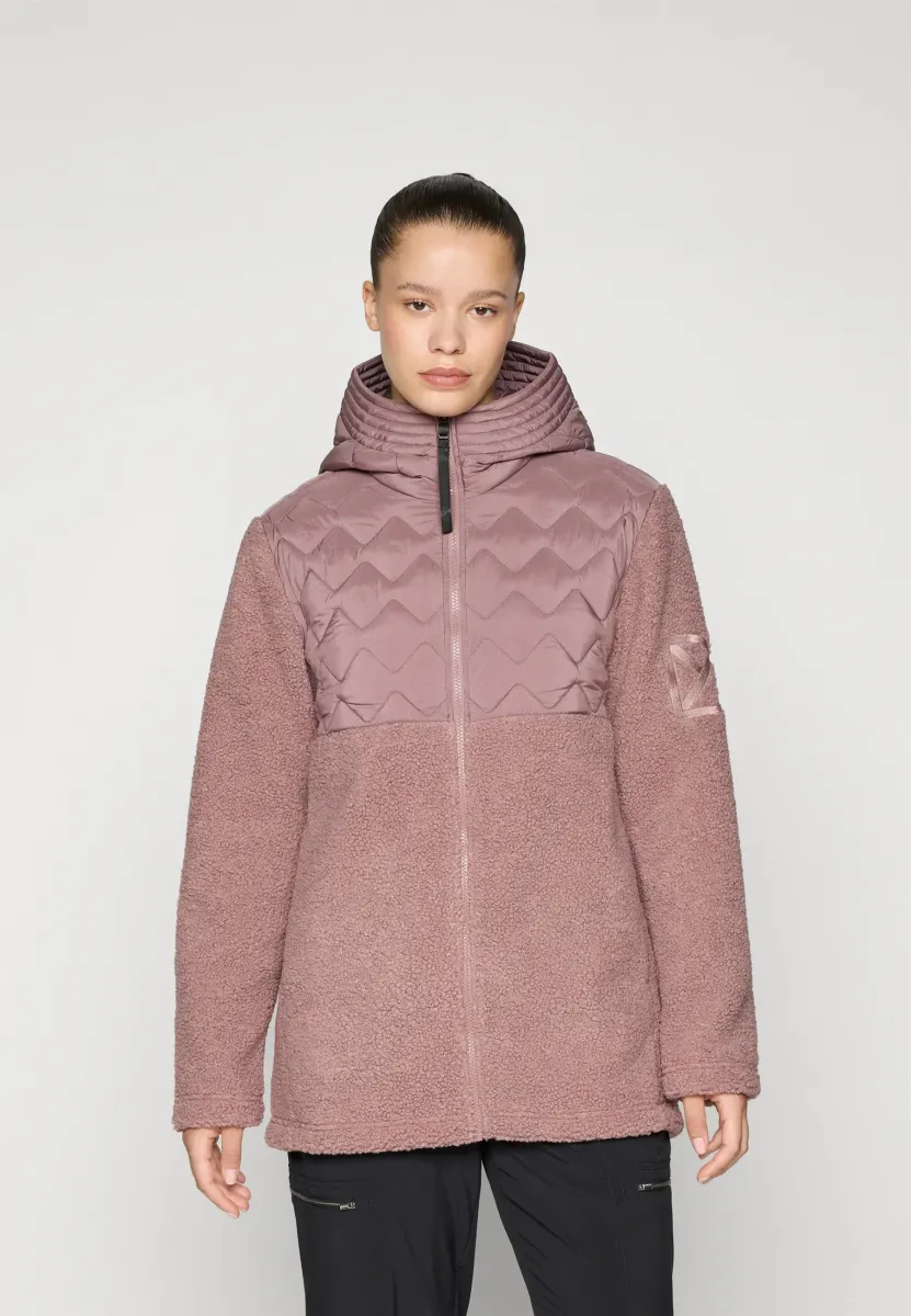 BIBI  - Fleecejacke - faded wine