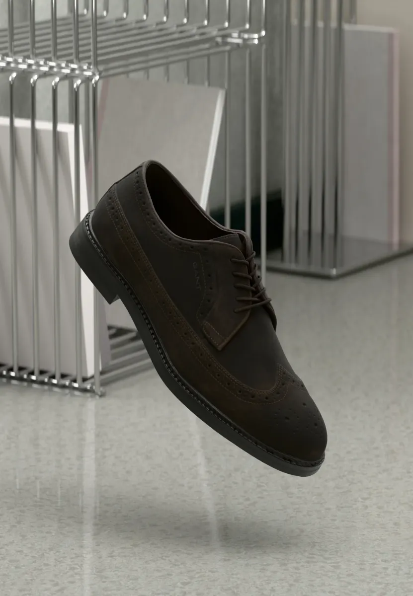 BIDFORD - Business-Schnürer - dark brown