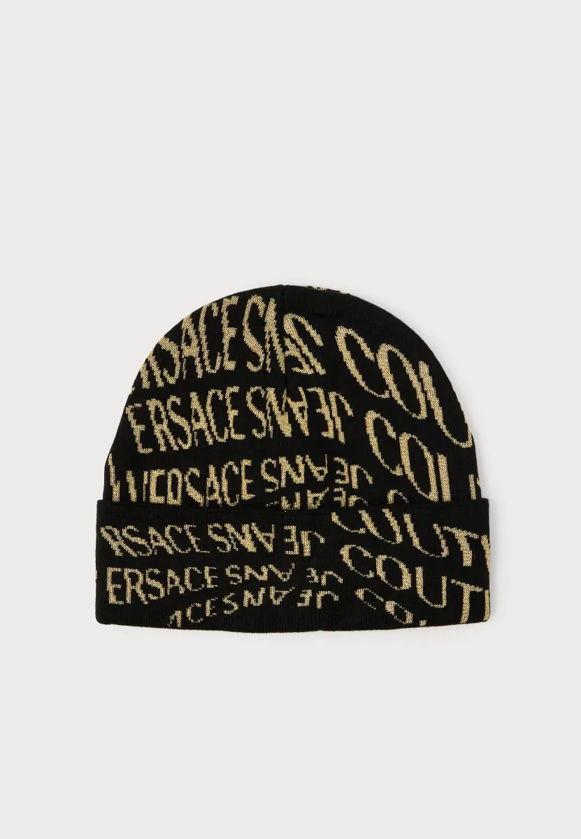 BIG BEANIE UNISEX - Mütze - black/gold-coloured