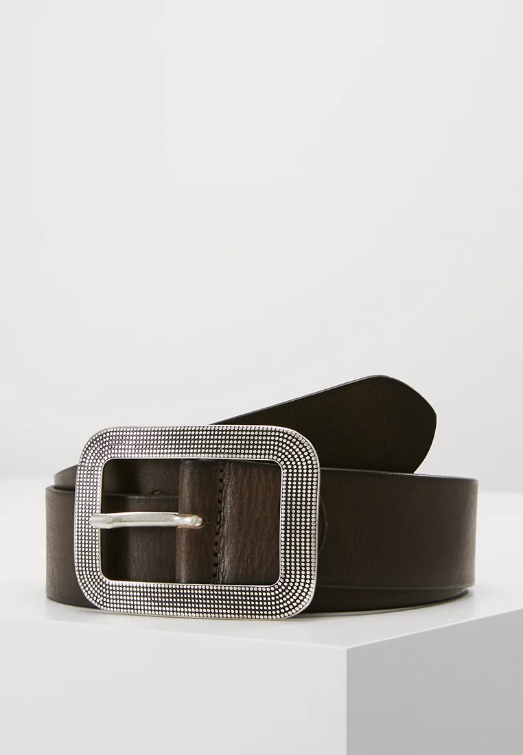 BIG BUCKLE MIDNIGHT BELT - Gürtel - dunkelbraun