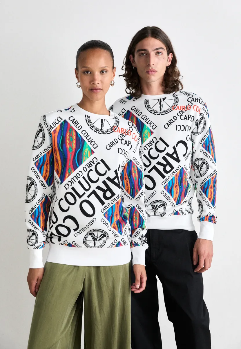 BIG LETTERS UNISEX - Sweatshirt - white