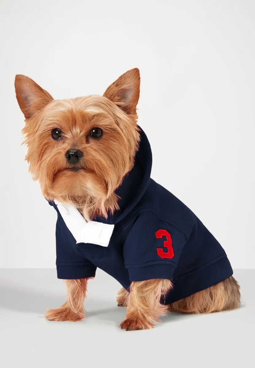 BIG PONY DOG HOODIE UNISEX - Tierbedarf - cruise navy