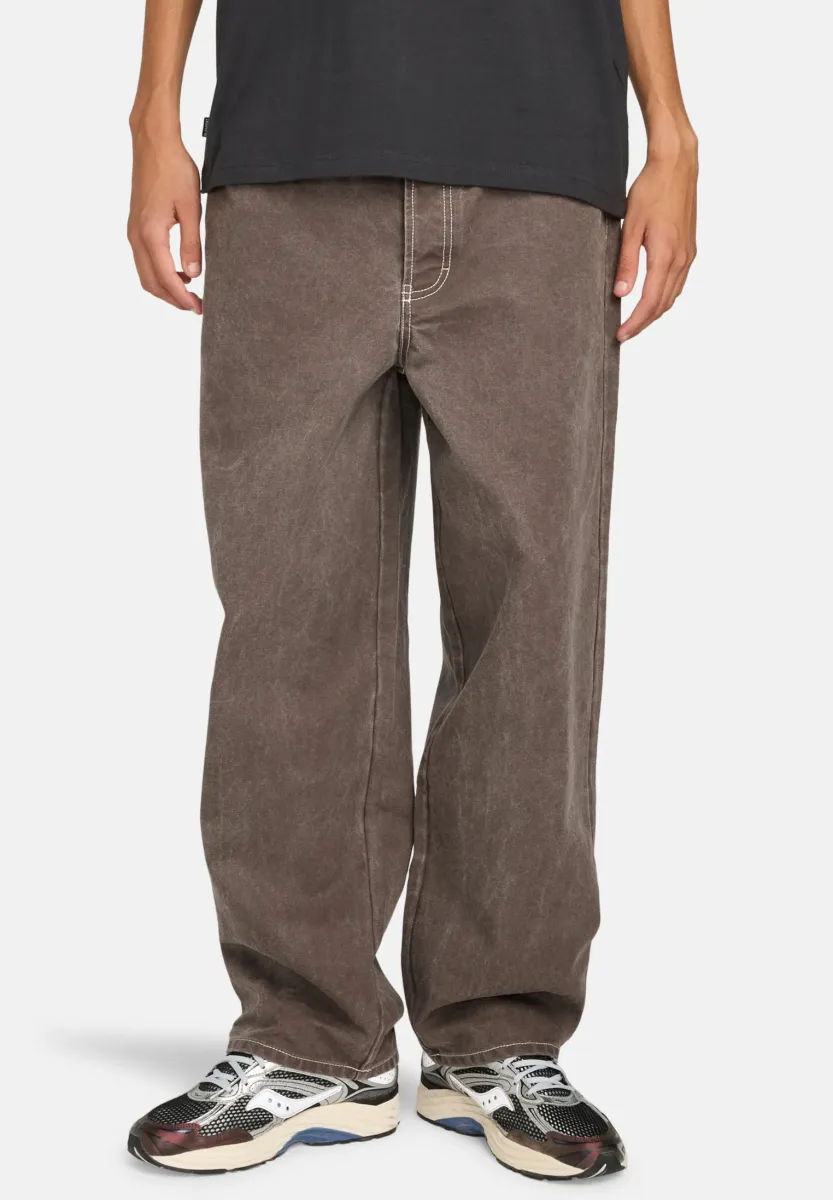 BIG  - Stoffhose - brown