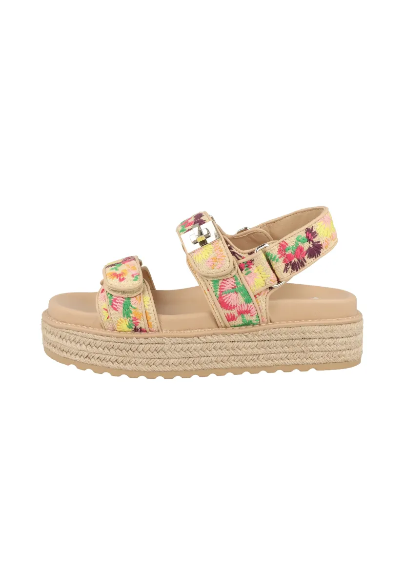 BIGMONA - Plateausandalette - floral multi