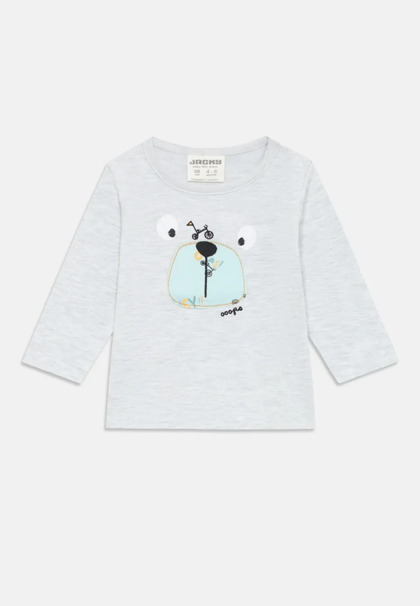 BIKER BOY - Langarmshirt - grey melange