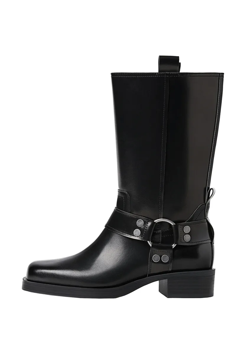 BIKER - Cowboy-/Bikerboot - black
