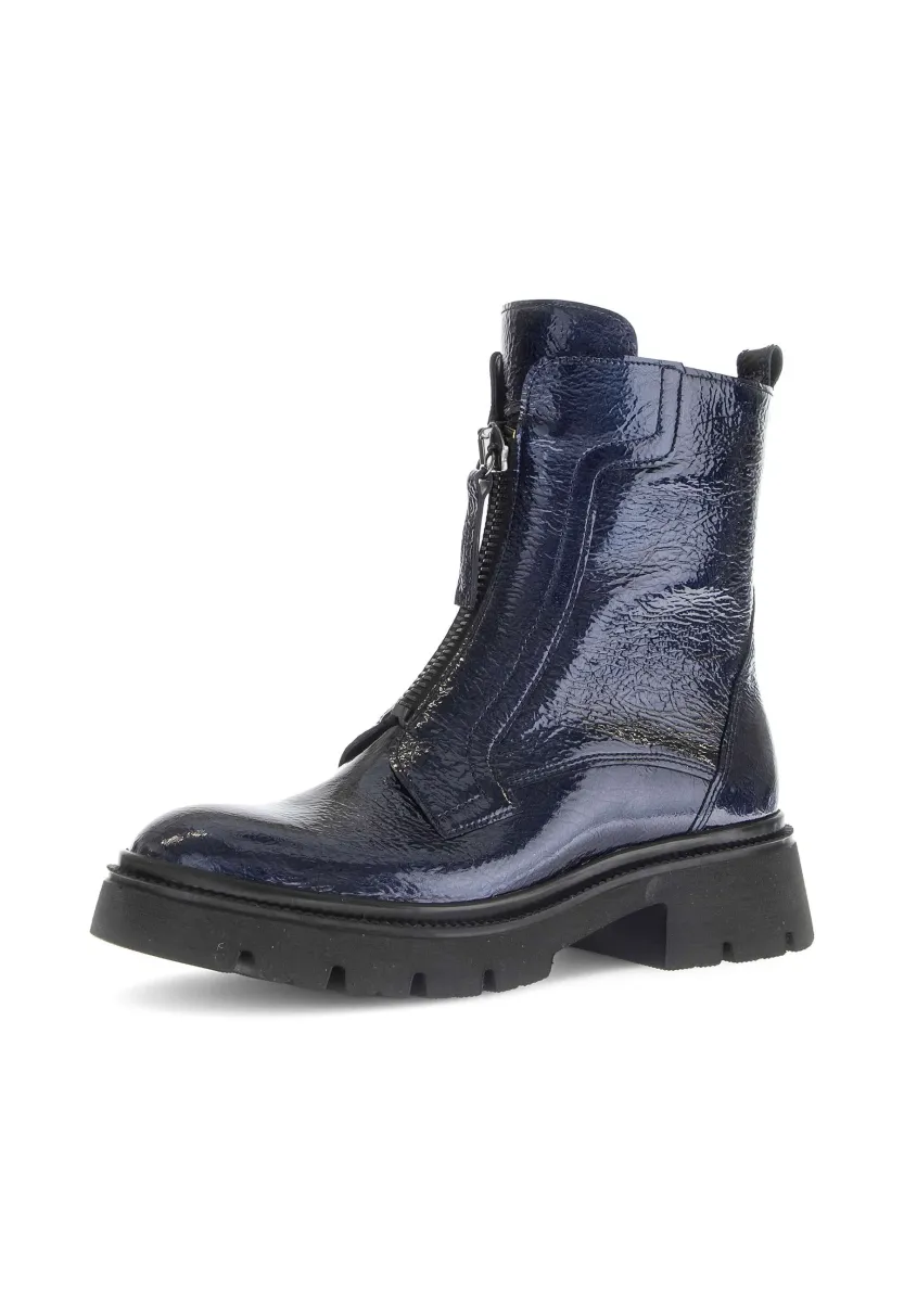 BIKER - Plateaustiefelette - dark-blue altsi