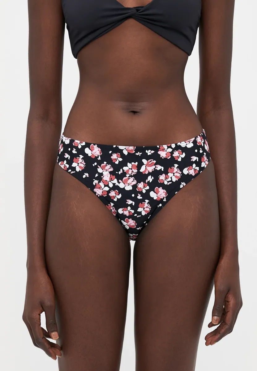 Bikini-Hose - black/pink