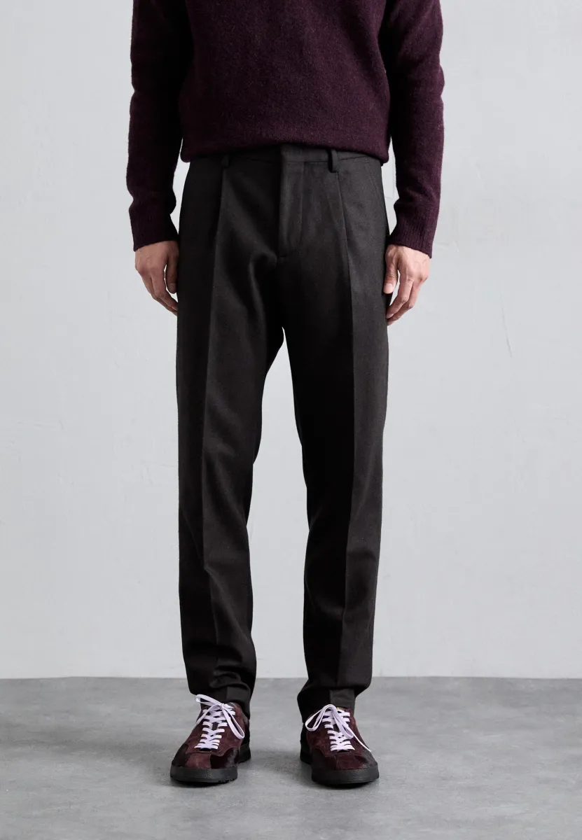 BILL - Stoffhose - brown