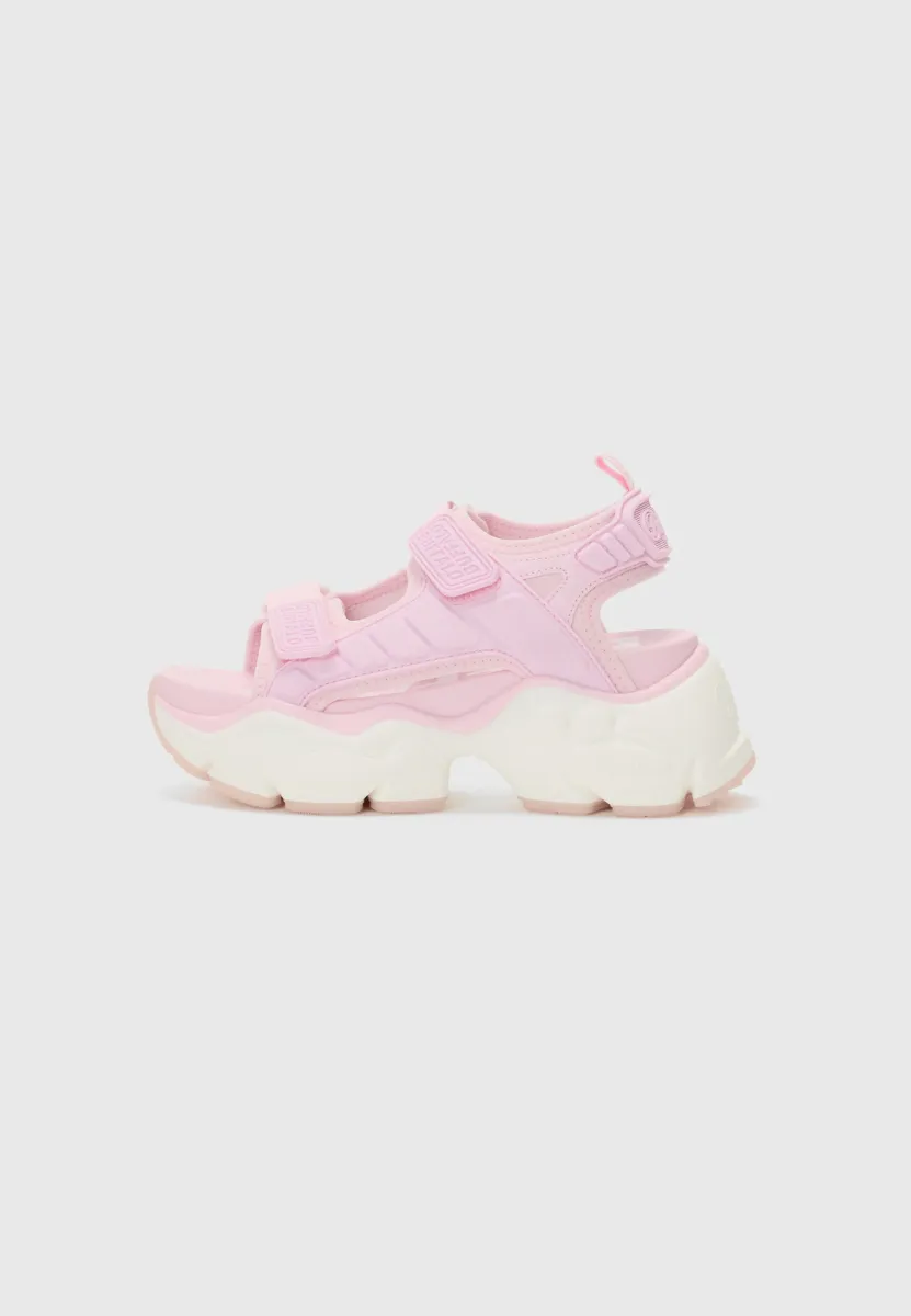 BINARY TRACK - Plateausandalette - pink