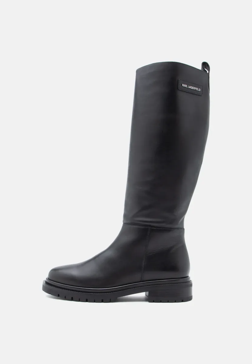BINKY HIGH LEG BOOT - Stiefel - black