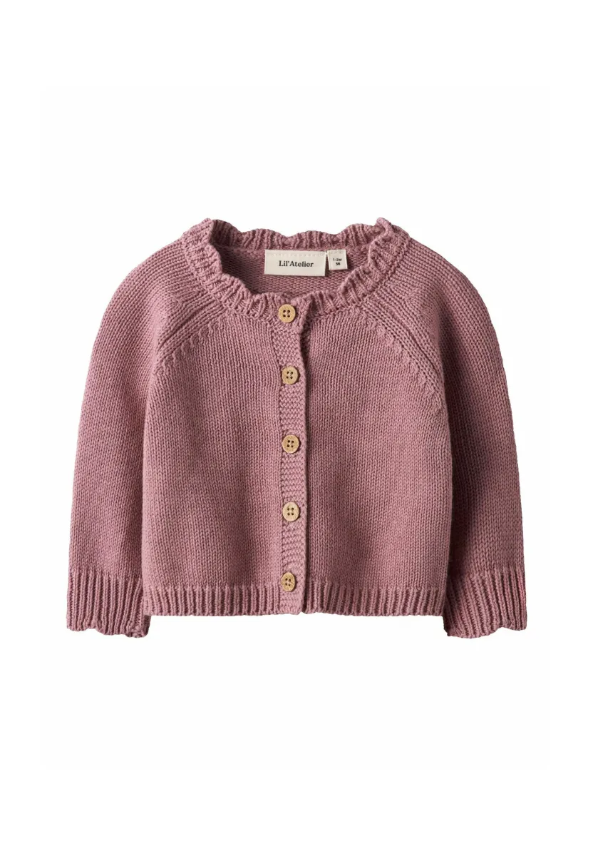 BIO - Strickjacke - nostalgia rose