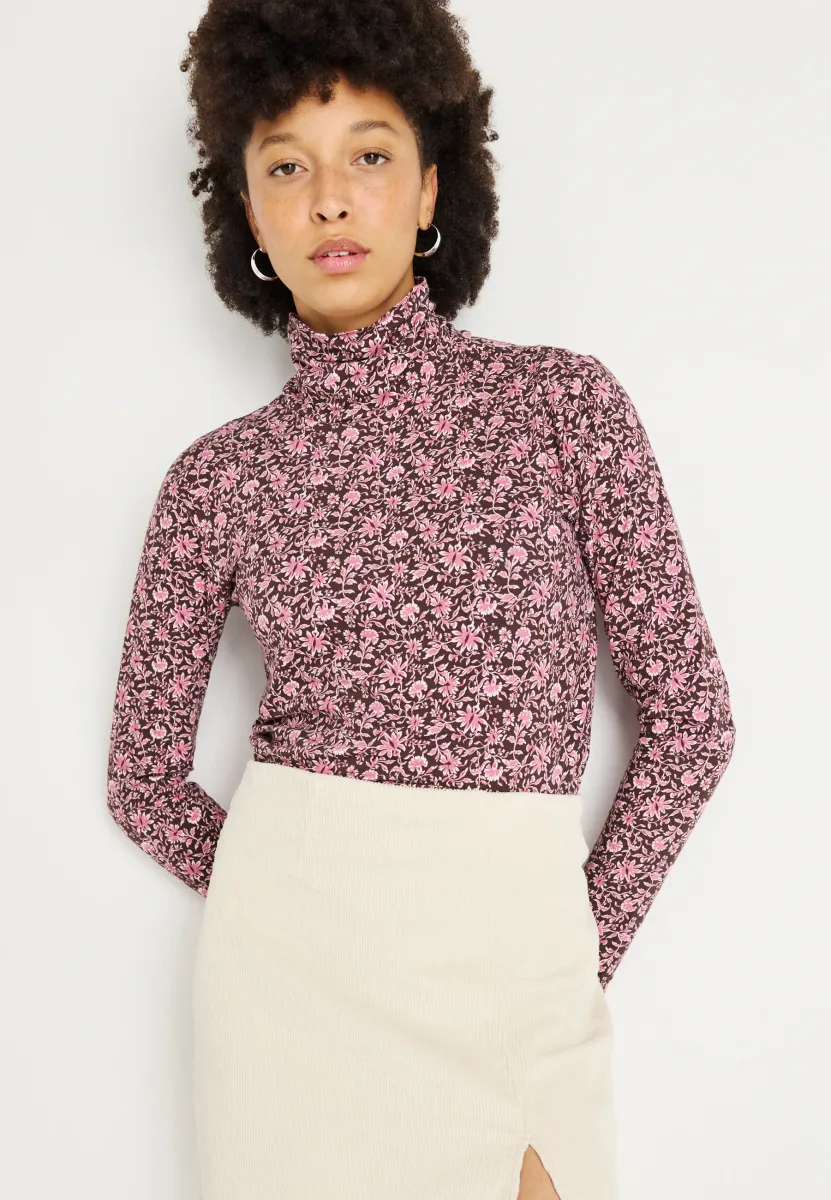 BISCA - Langarmshirt - chocolate brown