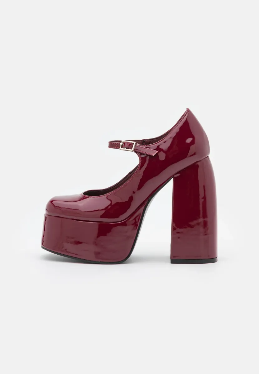 BITTER PLATFORM - Plateaupumps - mauve