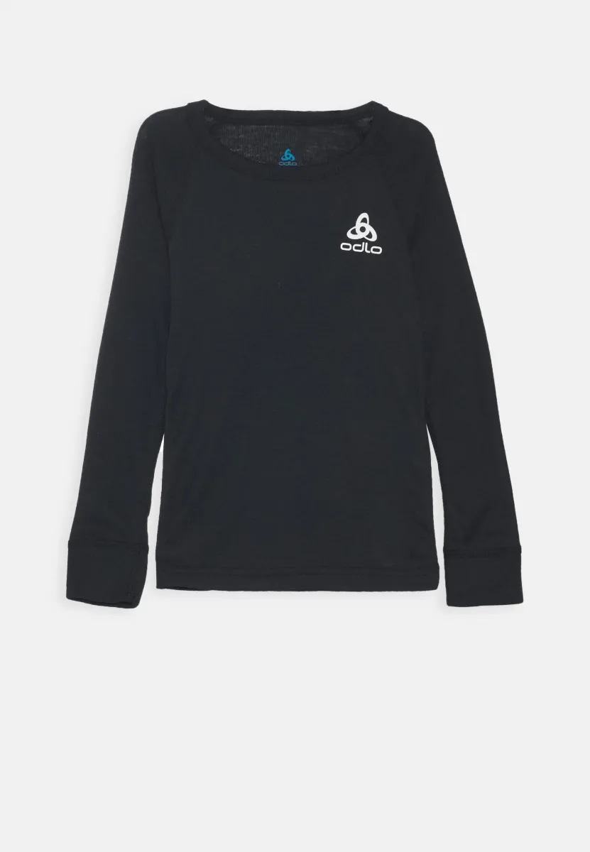 BL CREW NECK LS ACTIVE WARM  - Langarmshirt - black