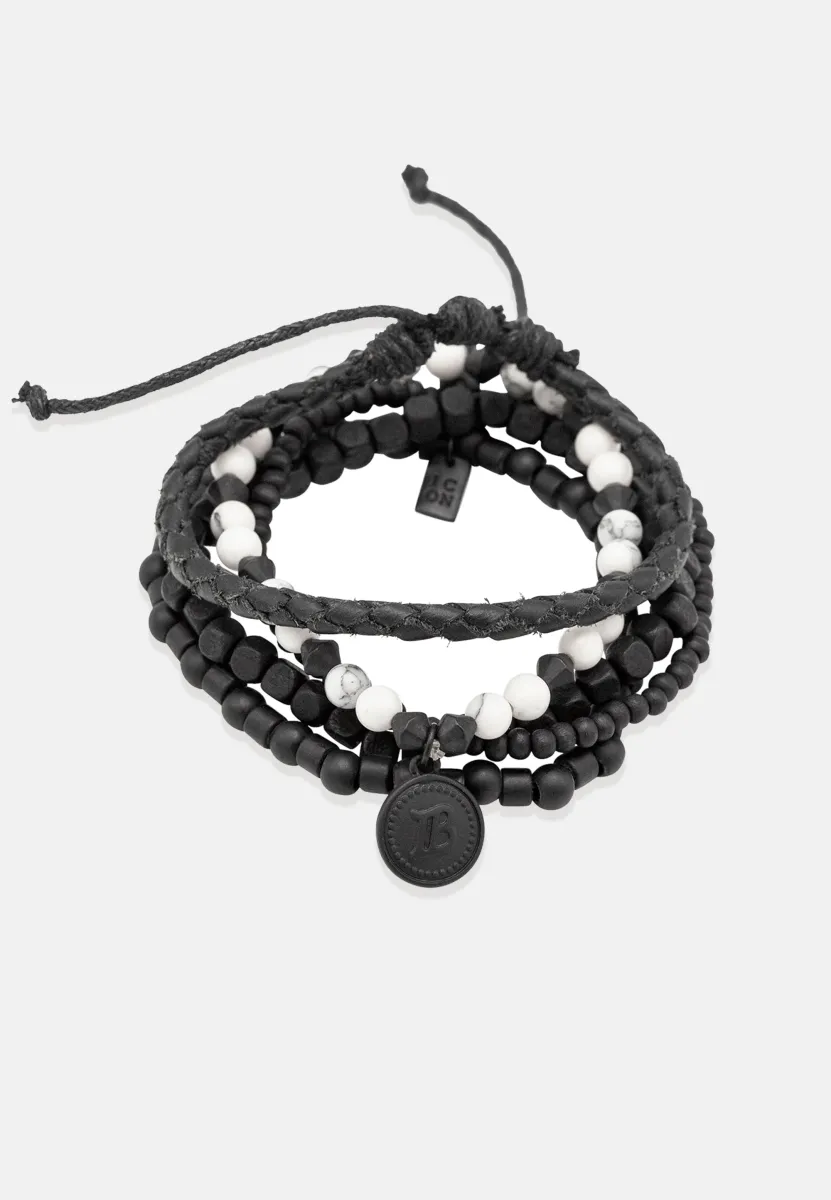 BLACK DESERT COMBO UNISEX SET - Armband - black