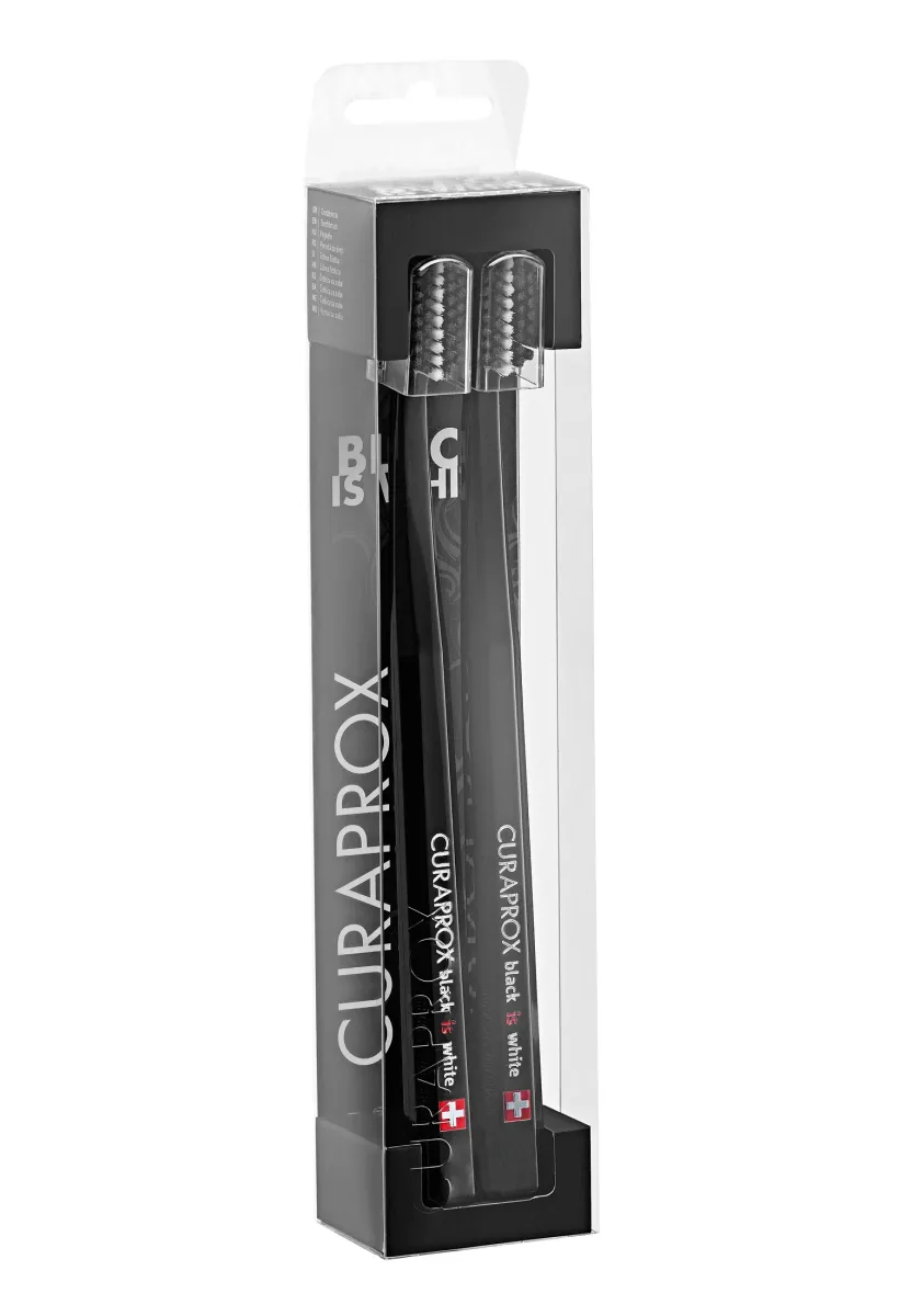 BLACK IS WHITE BLACK/BLACK DUO - Zahnpflege-Zubehör - black