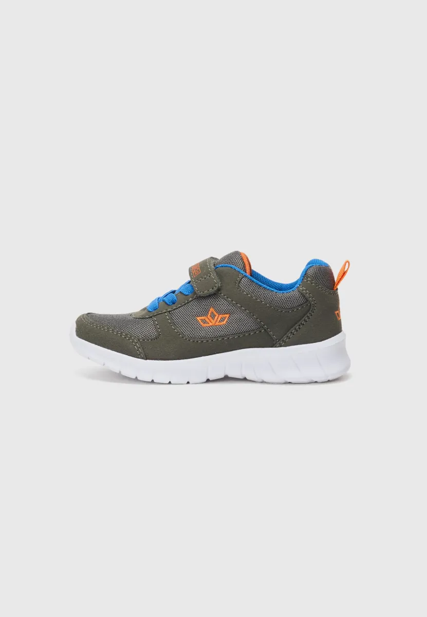 BLAINE UNISEX - Sneaker low - grey/blue/orange