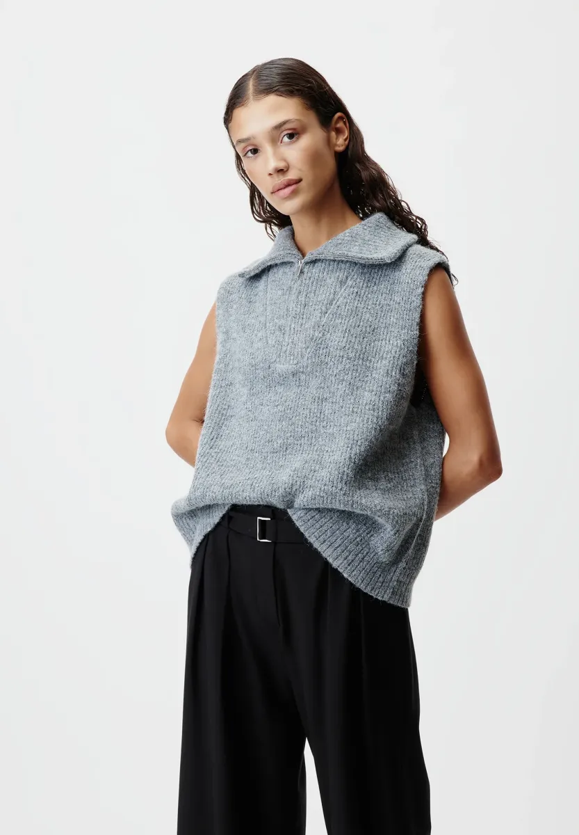 BLAKELY - Strickpullover - dark grey melange
