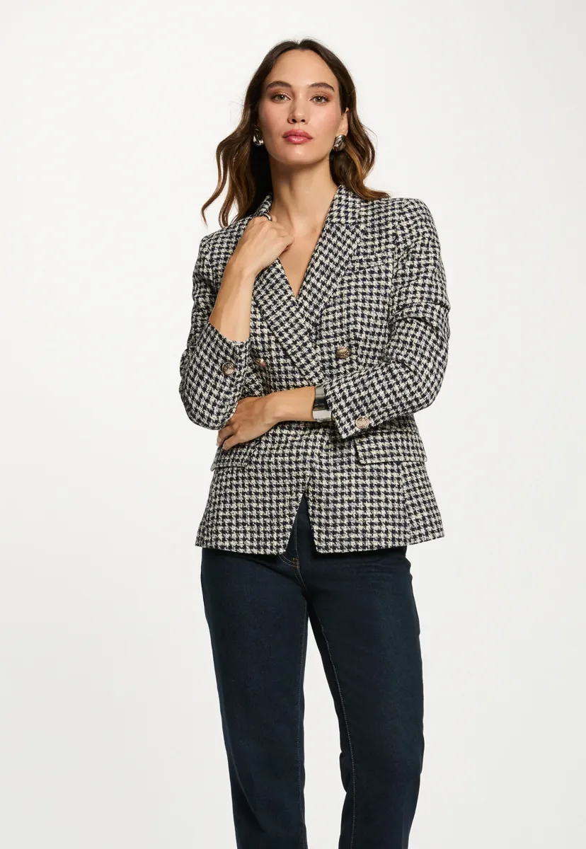 Blazer - black white