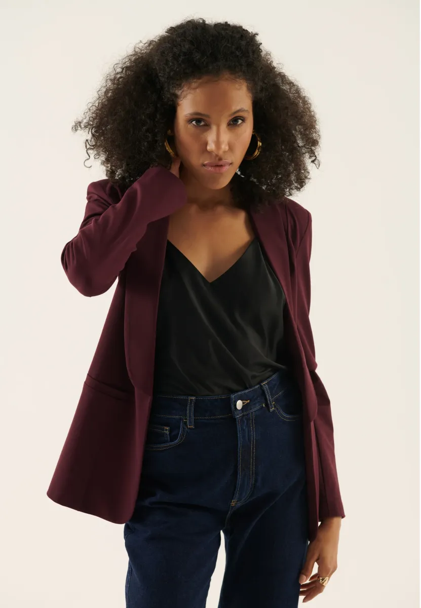 Blazer - bordeaux