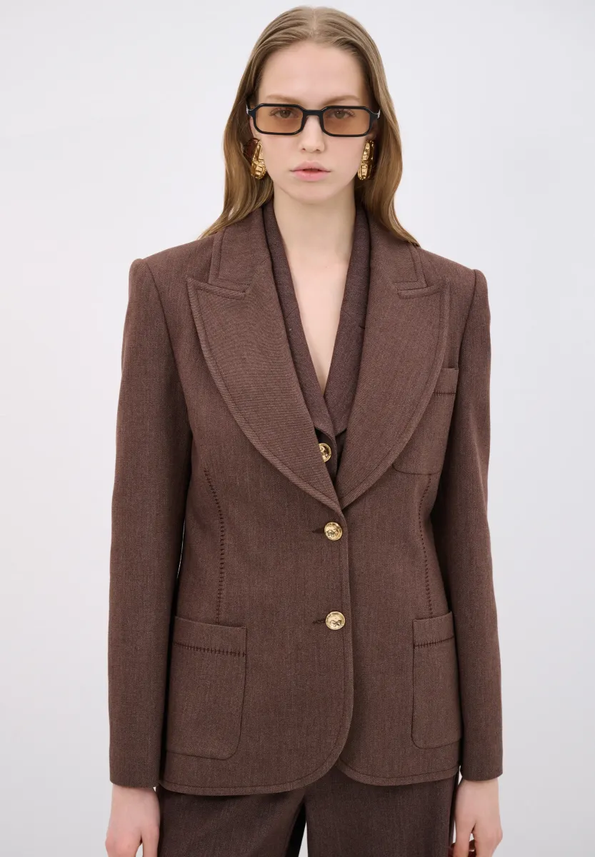 Blazer - brown