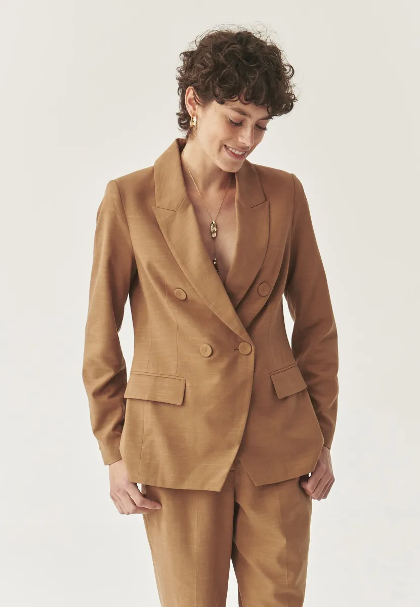 Blazer - camel brown
