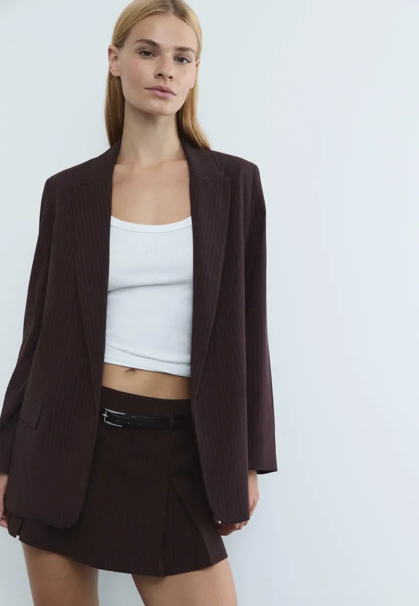 Blazer - dark red