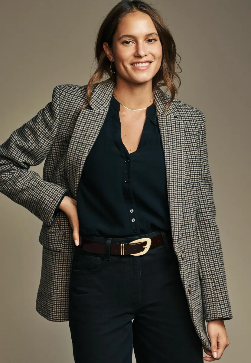 Blazer - grey black